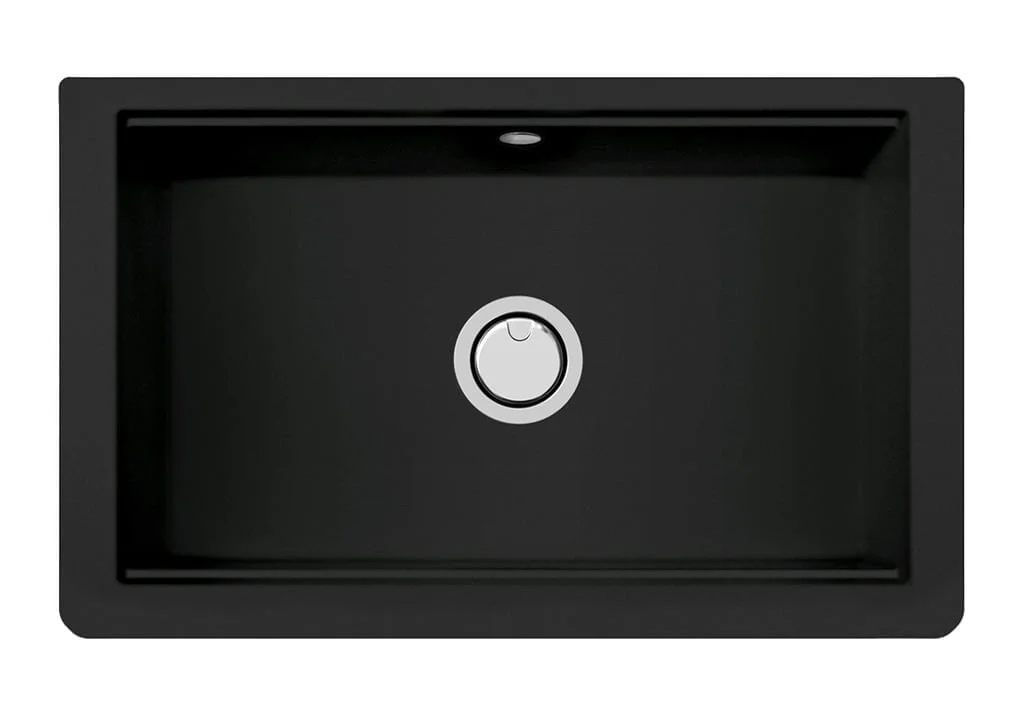 Sink Frecan F-KLASS GRANITE BLACK MATTE BLACK 30586 - Image 2