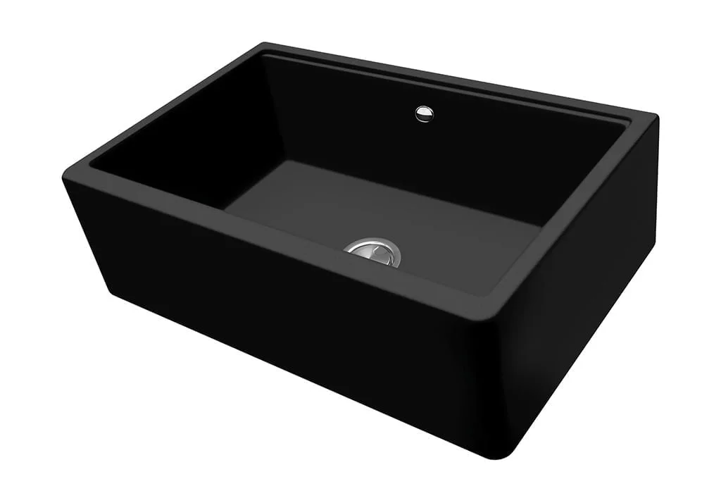 Sink Frecan F-KLASS GRANITE BLACK MATTE BLACK 30586
