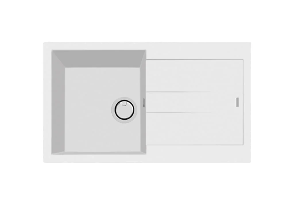 Sink Frecan AMANDA 11 GRANITE WHITE MILK MILK 30467