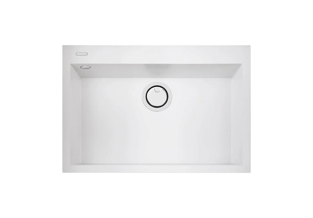 Sink Frecan GRANITO QUADRA 760 WHITE MILK SE 30497