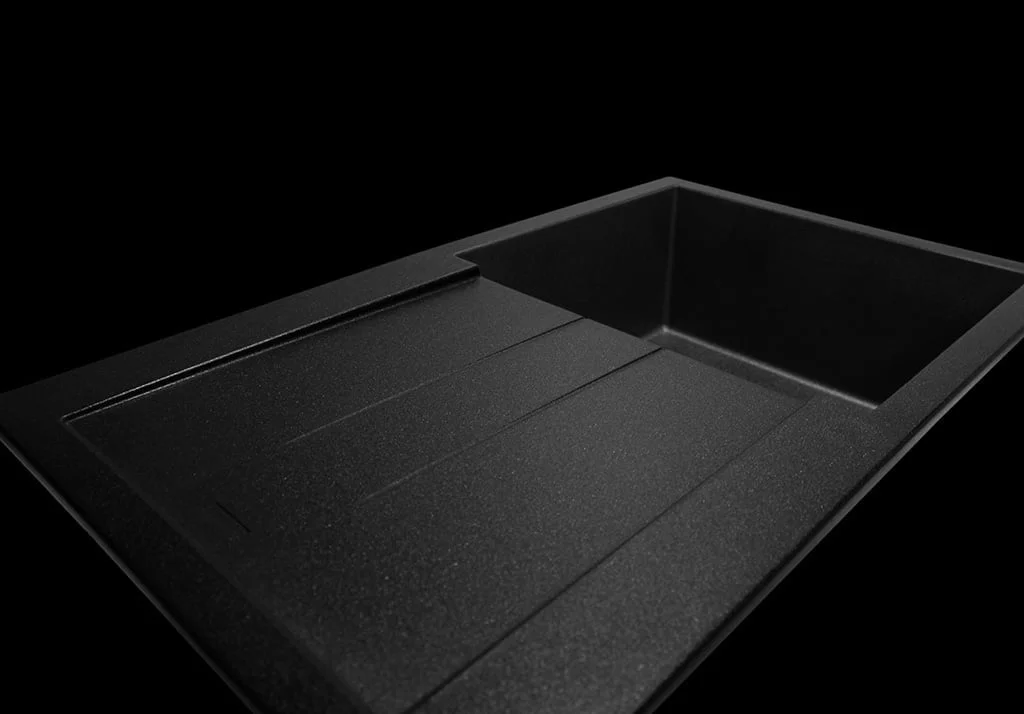 Fregadero Frecan AMANDA GRANITO NEGRO MATE 30576 - Imagen 3