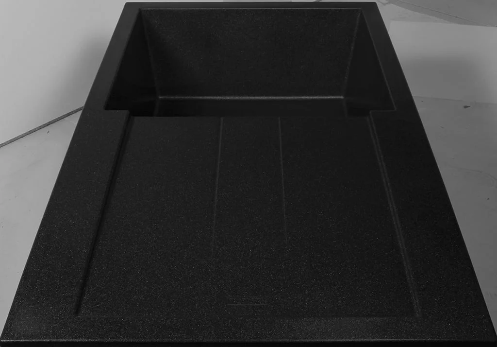 Fregadero Frecan AMANDA GRANITO NEGRO MATE 30576 - Imagen 4