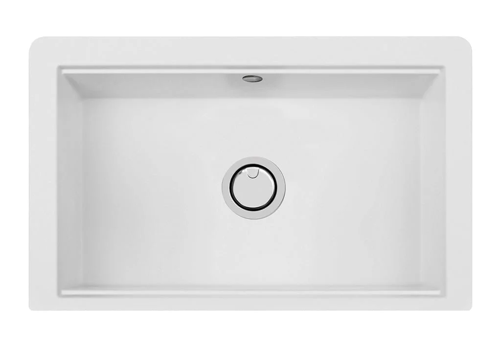 Sink Frecan F-KLASS GRANITE WHITE MILK MILK 30585 - Image 2