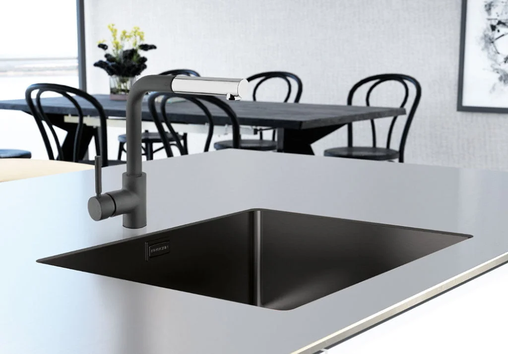 Frecan Sink PVD 45X40 TITANIUM 45X40 PVD Sink 30533 - Image 3