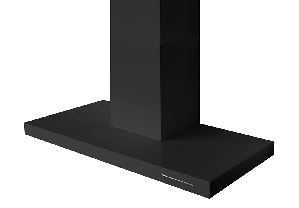 Campanas de cocina de Pared Black Mural Negro - Imagen 2