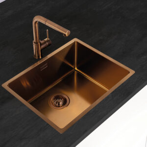 Fregaderos PVD - Lisse PVD Cobre - L. PVD Cobre 4040